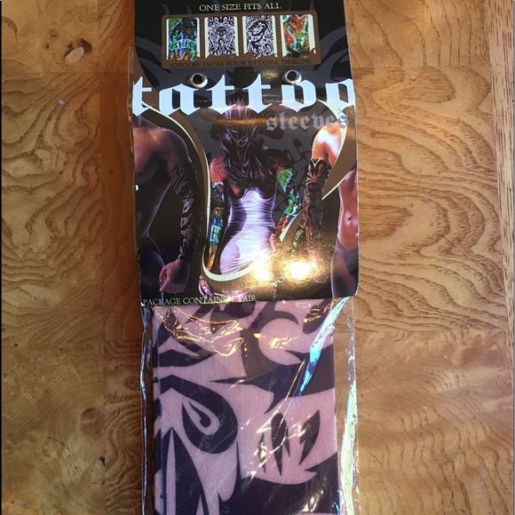 Other - Tattoo Arm Mesh Stretchy Sleeves